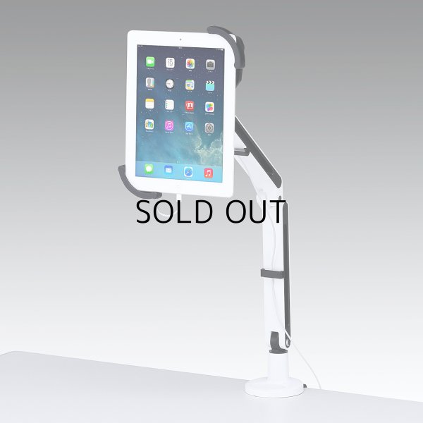 画像4: 【送料無料】タブレット スタンド ipad ホルダー アーム クランプ式 7〜11インチ対応iPad・タブレット用アーム（クランプ式・2本アーム） CR-LATAB9 (4)