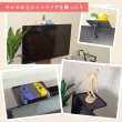 画像7: 【GWセール中！通常価格￥980】【3kgまでOK】 テレビ・モニター上シェルフ ラック 取り付け簡単 ズレにくい LS-SHV01 (7)