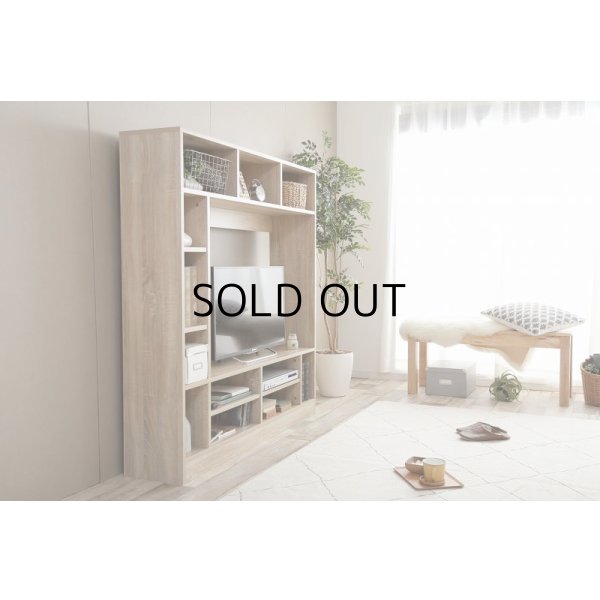 画像5: 【送料無料】テレビ台 ハイタイプ テレビボード 壁寄せ 壁寄せテレビ おしゃれ 壁面収納 送料無料 134003 (5)