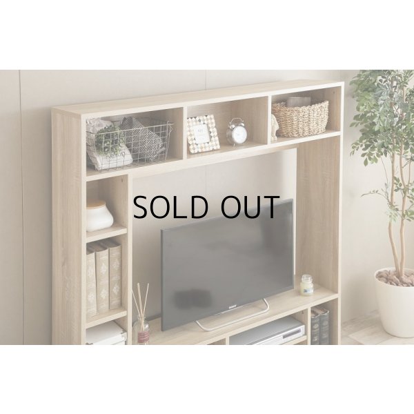 画像6: 【送料無料】テレビ台 ハイタイプ テレビボード 壁寄せ 壁寄せテレビ おしゃれ 壁面収納 送料無料 134003 (6)