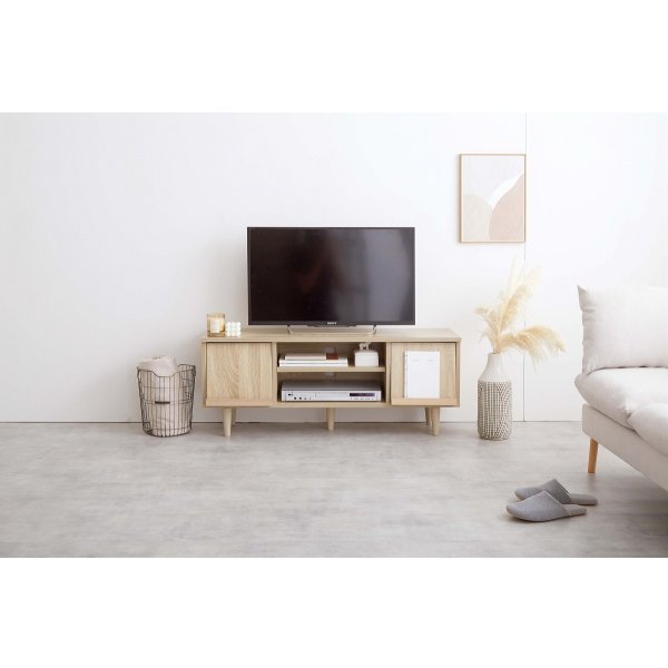 画像6: 【送料無料】テレビ台 ローボード テレビボード 壁寄せ 壁寄せテレビ おしゃれ 送料無料 134012 (6)