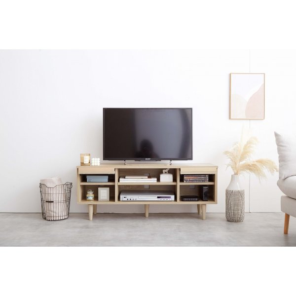 画像7: 【送料無料】テレビ台 ローボード テレビボード 壁寄せ 壁寄せテレビ おしゃれ 送料無料 134012 (7)