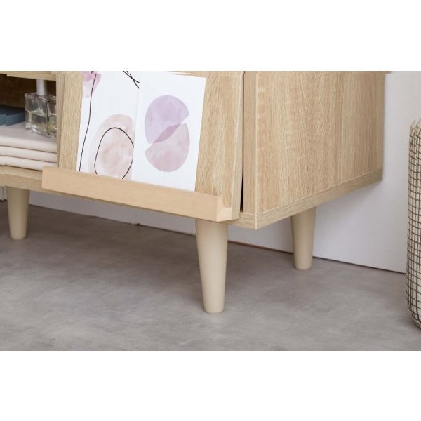 画像9: 【送料無料】テレビ台 ローボード テレビボード 壁寄せ 壁寄せテレビ おしゃれ 送料無料 134012 (9)