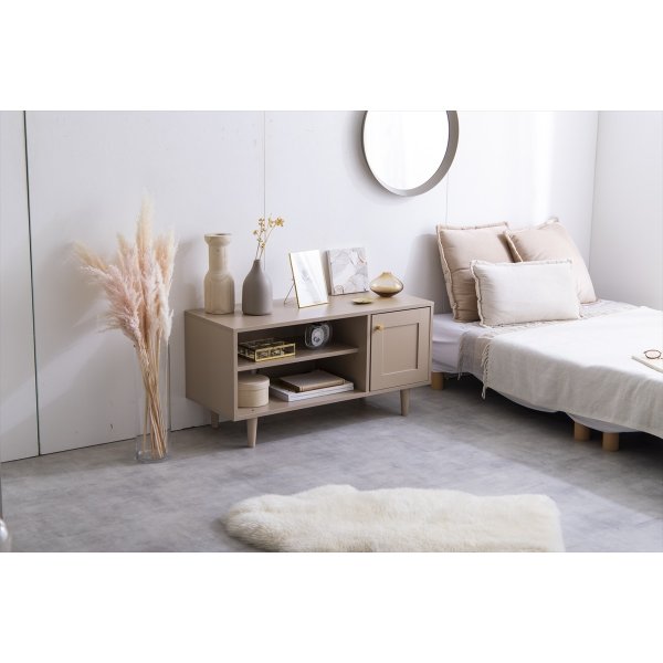 画像4: 【送料無料】テレビ台 ローボード テレビボード 壁寄せ 壁寄せテレビ おしゃれ 送料無料 138007 (4)