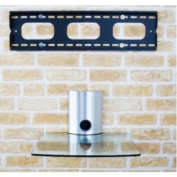 画像7: 【６ｋｇまでOK】テレビの壁掛けには 壁掛けのAVラックを！ 壁掛けラック シェルフ - DRS-101 (7)