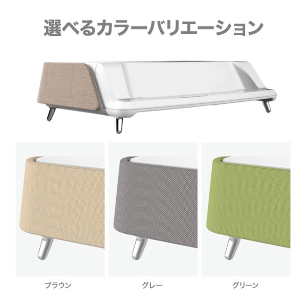 画像4: 【在庫一掃セール】UVライト除菌機能付きモニターテーブル 17〜30インチ向け 耐荷重10kg迄 モニター台 ディスプレイ台 (4)