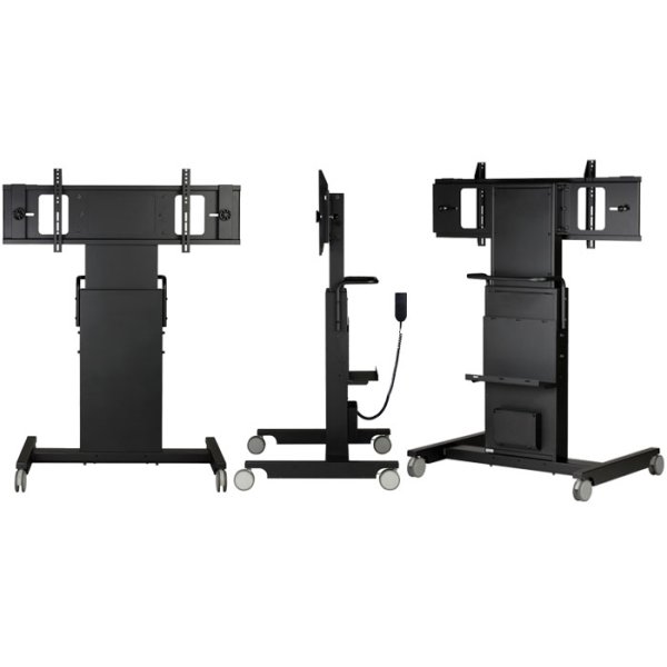 画像3: 【送料無料】国産テレビスタンド 電子黒板用電動昇降装置付スタンド (MH-6070) (3)