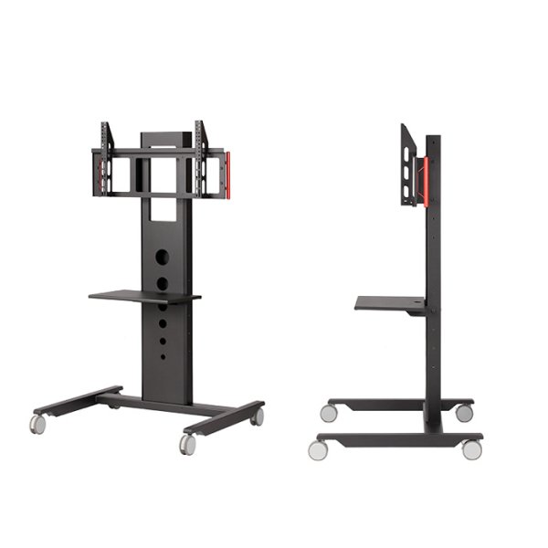 画像3: 【送料無料】国産テレビスタンド 70-90インチ対応 モニタワーラージ (3)