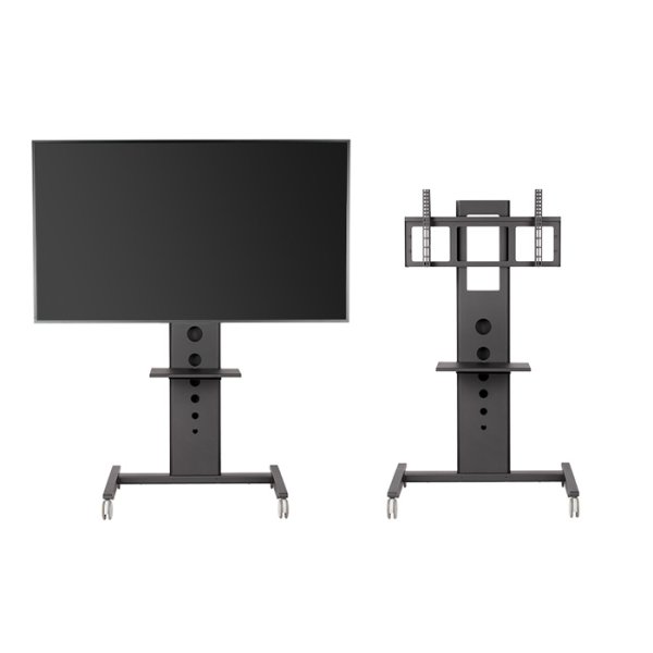 画像4: 【送料無料】国産テレビスタンド 70-90インチ対応 モニタワーラージ (4)