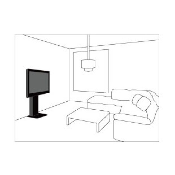 画像5: 【送料無料】国産テレビスタンド 37-55インチ対応 モニタワー壁寄せスタンド(MW-3755) (5)