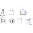 画像2: モニタワー専用オプション収納ボックス(OP-BX01) (2)